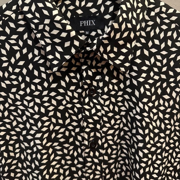 Men's retro button up shirt - Viscose rocker shirt made by P.h.i.x. London - Picture 8 of 8